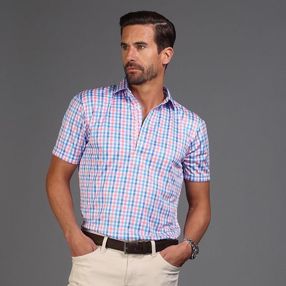 Collars & Co. NWOT Semi-Spread Collar Polo - Size Large